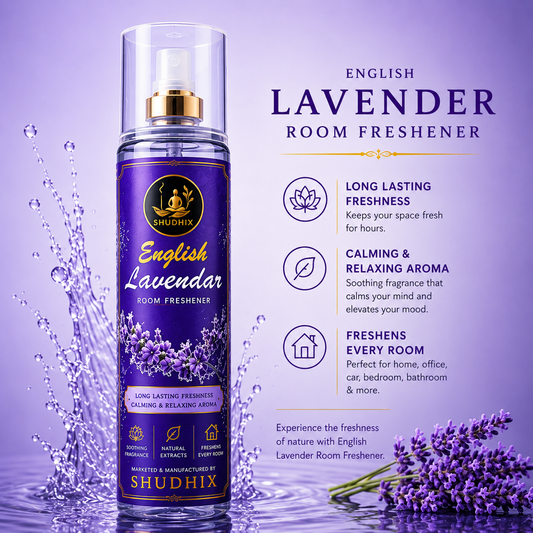 SHUDHIX English Lavender Room Freshener